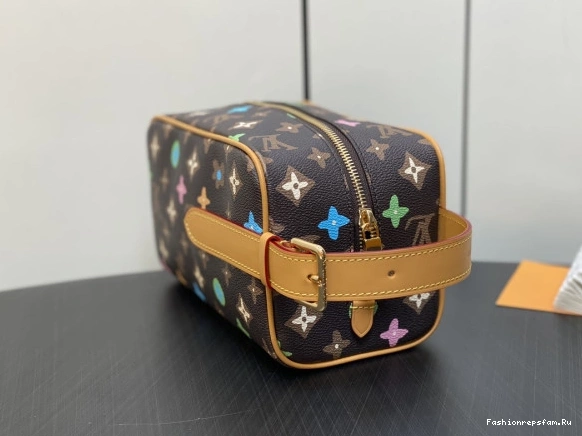 FS CHEAP VUITTON KIT LOUIS LOCKER bag-23*13*12CM DOPP 0712